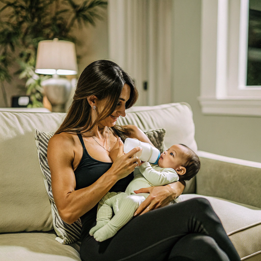 "Abogadas de salud explicando derechos sobre la cobertura de leche maternizada y medicamentosas por obras sociales y prepagas según el Plan Materno Infantil."