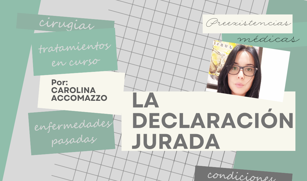 ABOGADAS DE SALUD® carolina accomazzo prepagas declaracion jurada